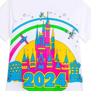 Walt Disney World 2024 Castle T-Shirt